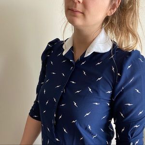 Vintage Lightening Bolt Dress